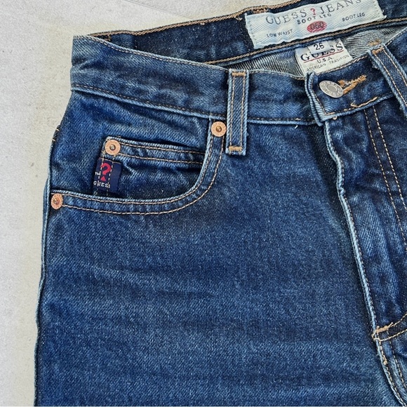 Vintage Guess Low Waist Bootcut Jeans | Style 1060 RG | Y2K | Size 26 - Picture 11 of 12